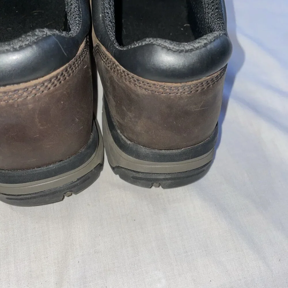 Timberland Pro Safety Toe Men’s Work Shoes Size 11 W  Brown Leather Skydex